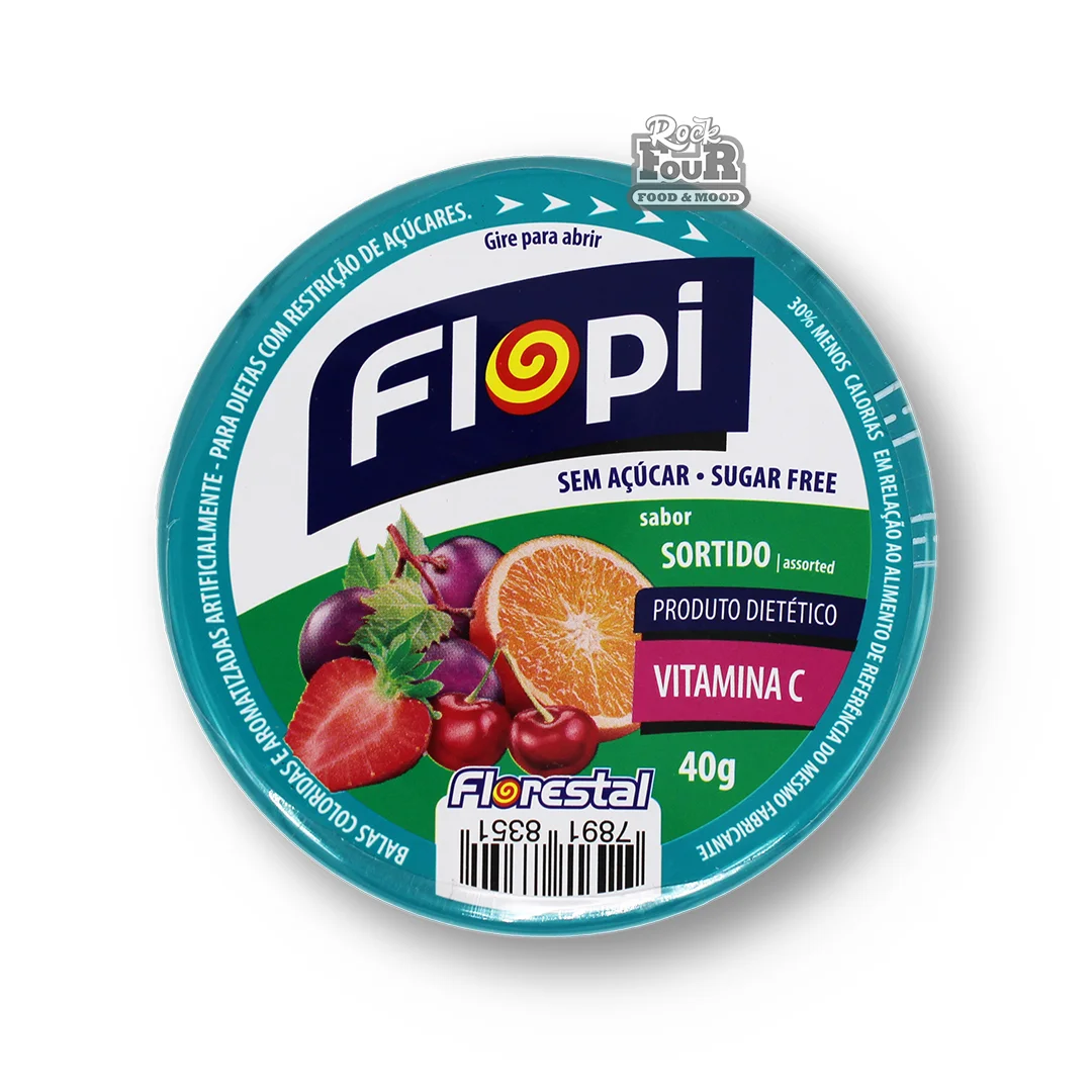 Սառնաշաքար «Flopi Մրգերի Խառնուրդ» առանց շաքարի 40գ